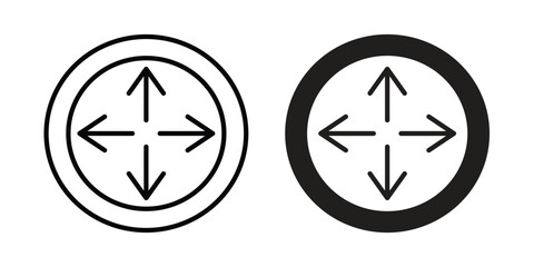 Large capacity icon Logo Design Vector Template Illustration