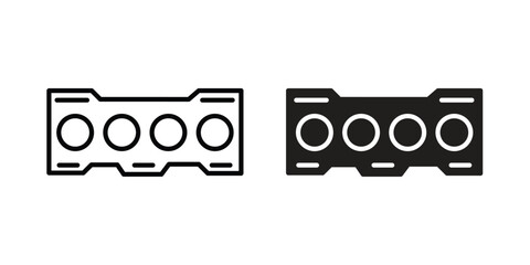 Car gasket icon Logo Design Vector Template Illustration