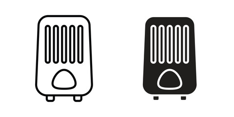 Air purifier icon Logo Design Vector Template Illustration