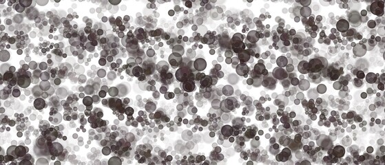 Seamless abstract pattern. Simple background with black, grey, white texture. Digital brush strokes,  dots, circles. Design for textile fabrics, wrapping paper, background, wallpaper, cover.