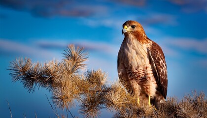 hawk at bosque refuge nm