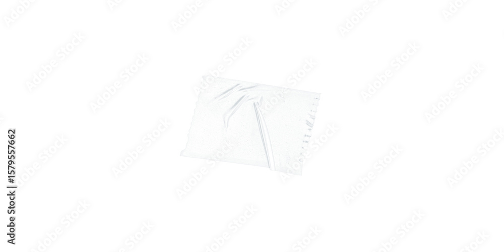 Poster a collection of white rectangular shapes arranged irregularly on a solid black background in the cen