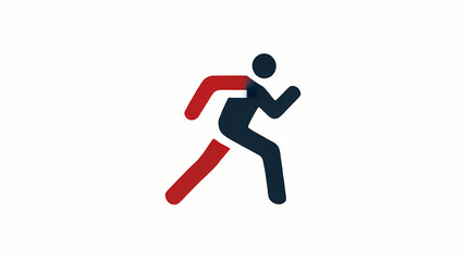 Sports Therapy Logo Design Dynamic Runner Silhouette Athlete Recovery Graphic Physiotherapy Brand Identity Fitness Clinic Symbol Health and Wellness Vector
