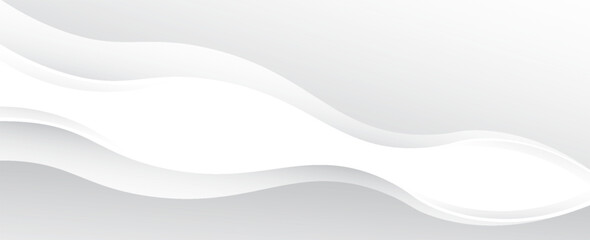 Vector gray line background curve element with white space for text and message design, overlapping layers, vector, modern abstract design vector. eps 10