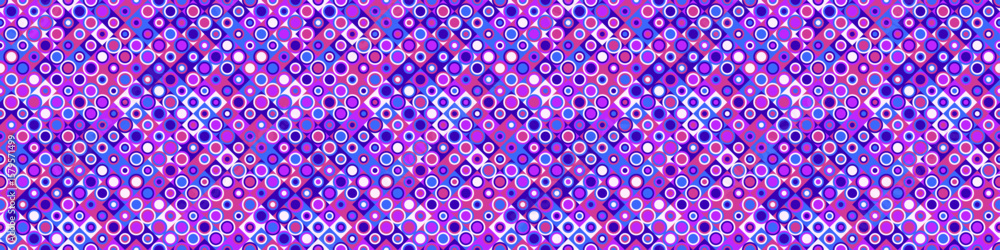 Aufkleber multicolored diagonal geometric pattern background - colorful wide vector illustration