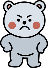 화난캐릭터