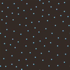 Polka dot wallpaper. Vector background with five angled stars. Fashion seamless pattern. Cute joyful allover print for garment fabric, paper, textile, kids clothes and accessories.