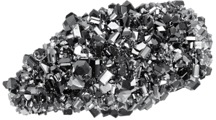 stibnite crystal, gemstone, gem, mineral specimen PNG set bundle transparent background isolated graphic resource cutout. Lapidary, antimonite, healing, geology, rockhounding, collecting CUT OUT