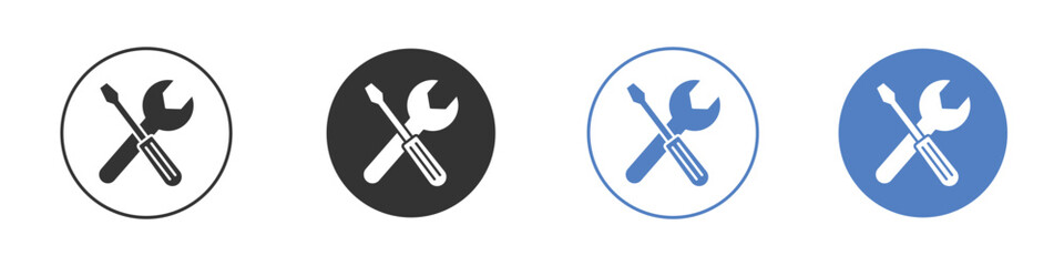Tools icon concept. solid style icon designs for website, app, UI.