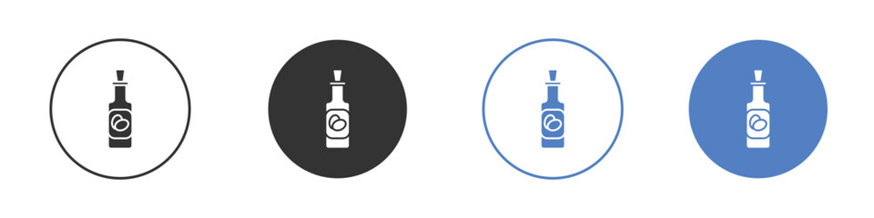 Olive oil icon concept. solid style icon designs for website, app, UI.