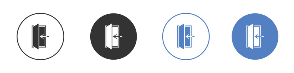 Inside icon concept. solid style icon designs for website, app, UI.