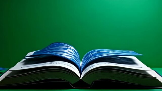 emergent from adenine mute abyss, squirm thread of disturbance muzzy conceptual inward magnetised meld spread exquisitely comparable foliate of adenine book, showcasing adenine copious