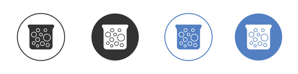 Hard Water icon concept. solid style icon designs for website, app, UI.