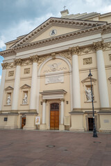 Warsaw, Poland - June 18 2025 "Beautiful architecture of Warsaw during the summer"
