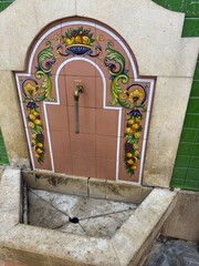 Waterpunt/tap oud in Valencia