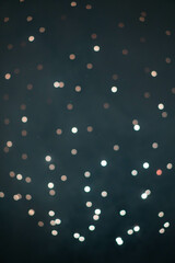 Holiday fireworks bokeh blur. Salute with blurred bokeh.