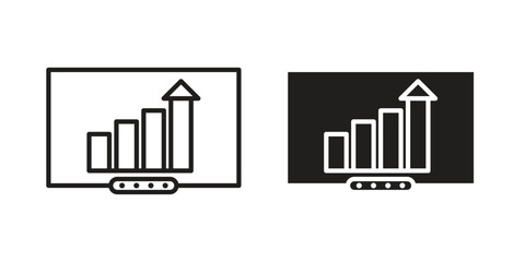 Equity derivatives icon vector, sign and symbol for design, website or apps elements.