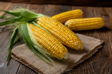 Organic Sweet Corn Rustic Harvest

