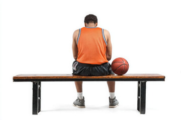 Tired Basketball Player Rest
