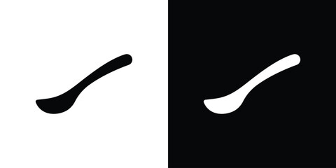 Spoon icon collection. Flat illustration of vector icon