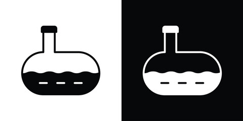 Sewerage tank icon collection. Flat illustration of vector icon