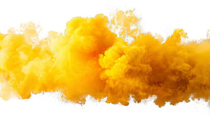 Thick Yellow Vapor Transparent

