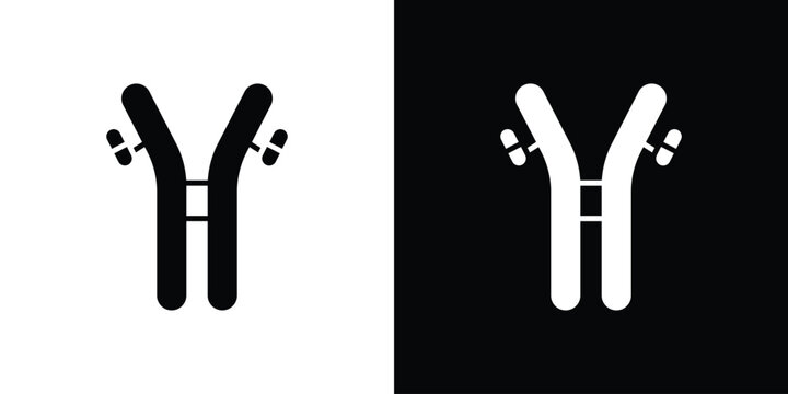 Antibody icon collection. Flat illustration of vector icon