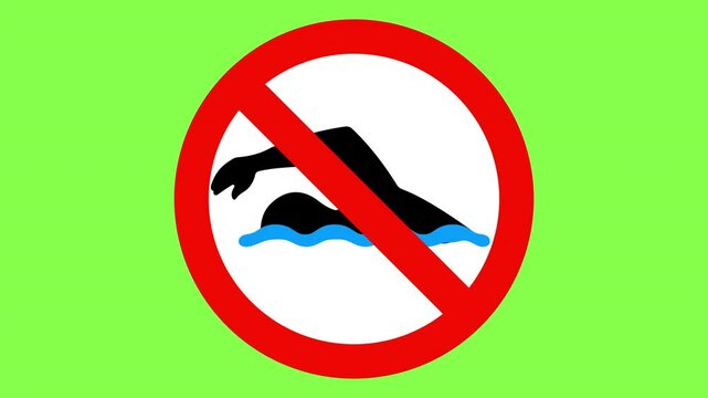 遊泳禁止
No swimming 