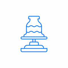 layers dress icon sign vector