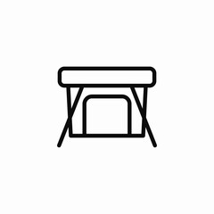 flea markets craft icon sign vector