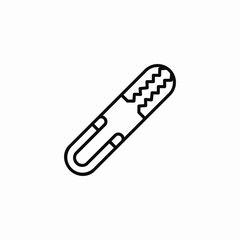 tweezers tools icon sign vector