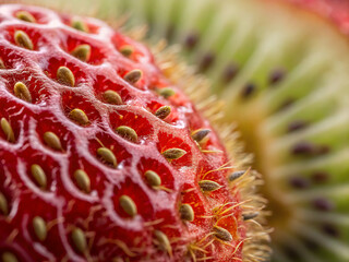 close up of strawberry. fruit, strawberry, food, red, fresh, rambutan, sweet, ripe, berry, green, closeup, tropical, isolated, dessert, nature, healthy, delicious, macro, natural, organic, juicy, fres