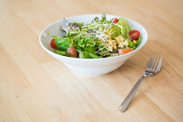 Fresh vegetable salad