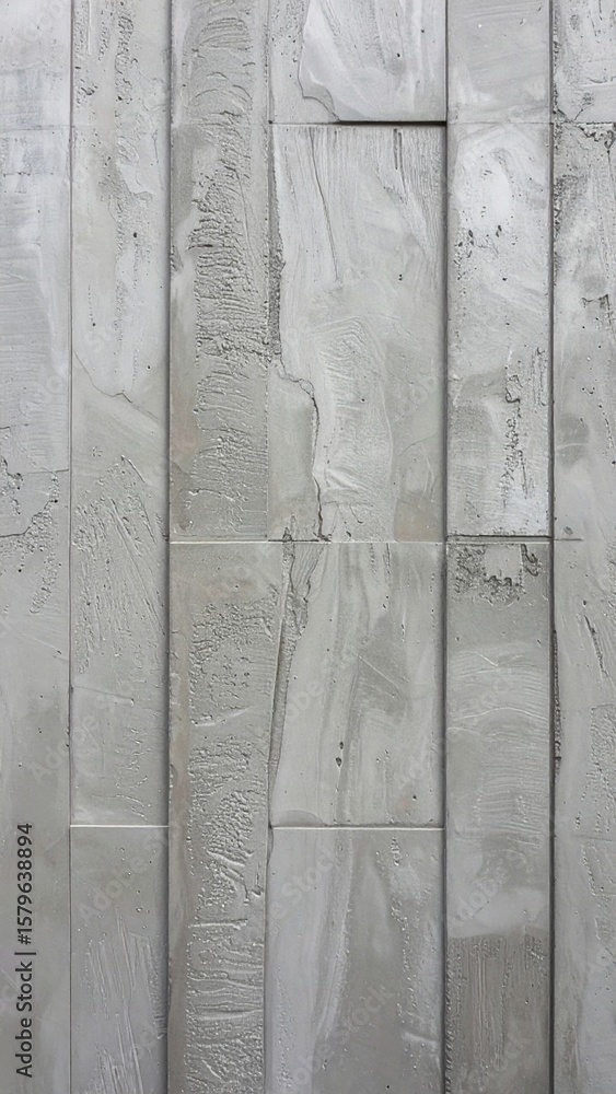 Poster vertical concrete wall texture in gray with rough surface and simple pattern