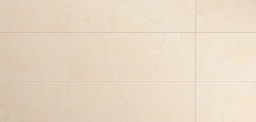 Fototapeta premium Subtle veining on matte beige rectified porcelain tile , minimal, real estate