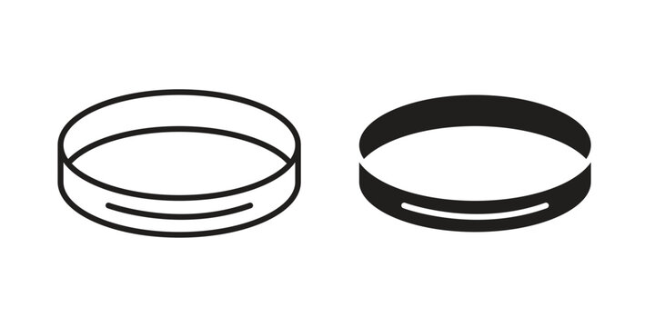 Bracelet icon vector modern flat and stroke designs