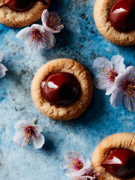 peanut butter blossoms cookies