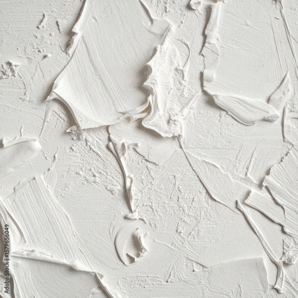 Aufkleber abstract white plaster texture background with rough surface and decorative effect