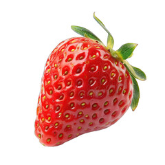 Single, vibrant red strawberry, close-up (1)