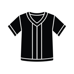 sports jersey on white background