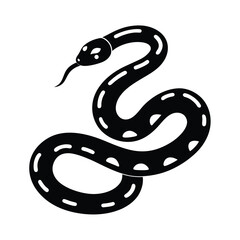 Fototapeta premium python vector illustration