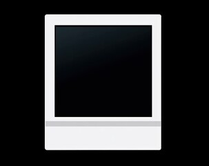 Blank Instant Photo Display