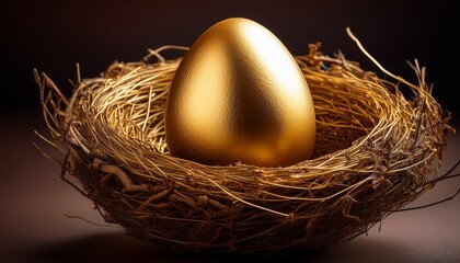 golden nest egg a wealthy bird s nest