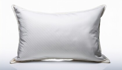 white pillow isolated on a transparent background