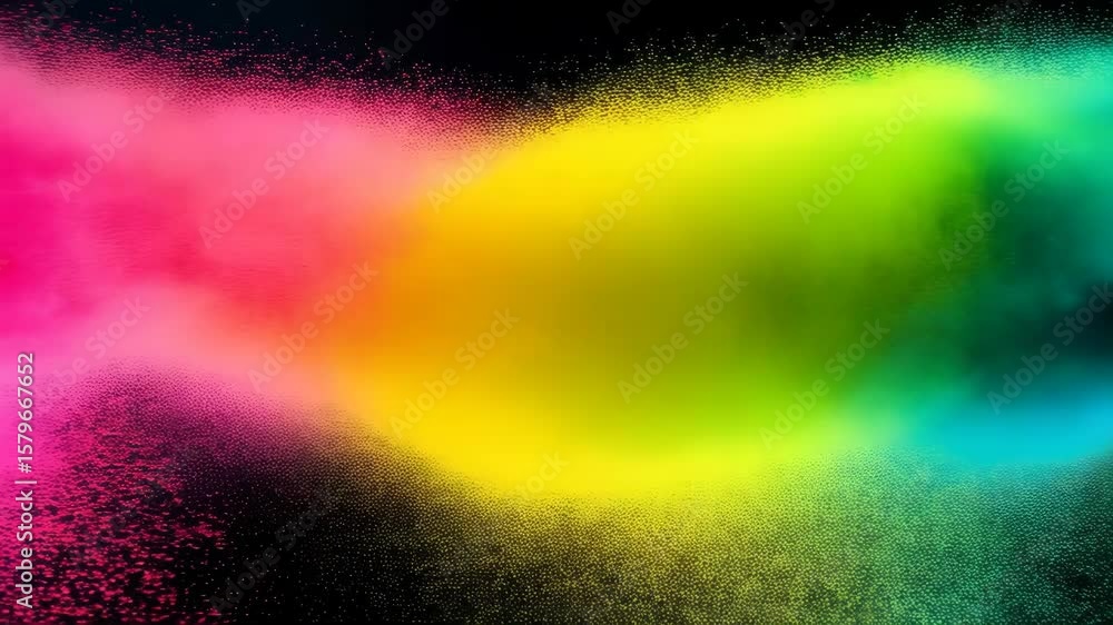 Poster abstract background with a grainy texture and a burst of golden light alongside an area illuminated 