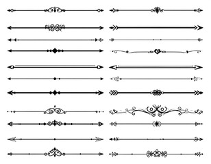 Collection of decorative dividers (1)