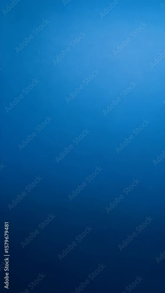 Poster deep blue gradient backdrop texture flowing down screen with soft light transitions for backgrounds 