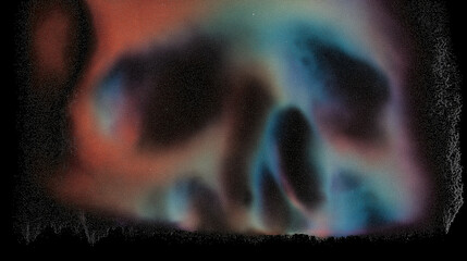 Iridescent Neon Liquid Light Waves Abstract Backgrounds