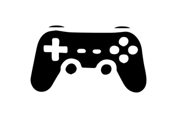 The controller features a directional pad (D-pad) on the left, four circular action buttons on the right, and two analog sticks positioned symmetrically at the bottom.
