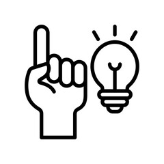 Idea line icon